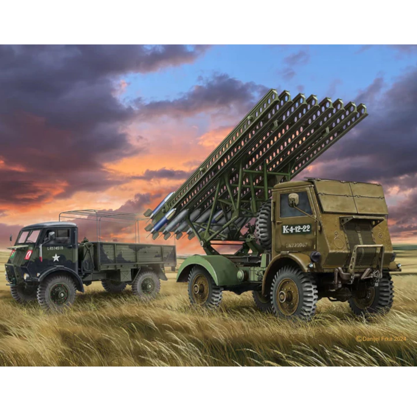 Revell W.O.T. 8 BM-13-16 Katyusha / Cargo Truck Model Kit 1:35 Soviet WW2 Rocket Launcher 03338 Alternate 8