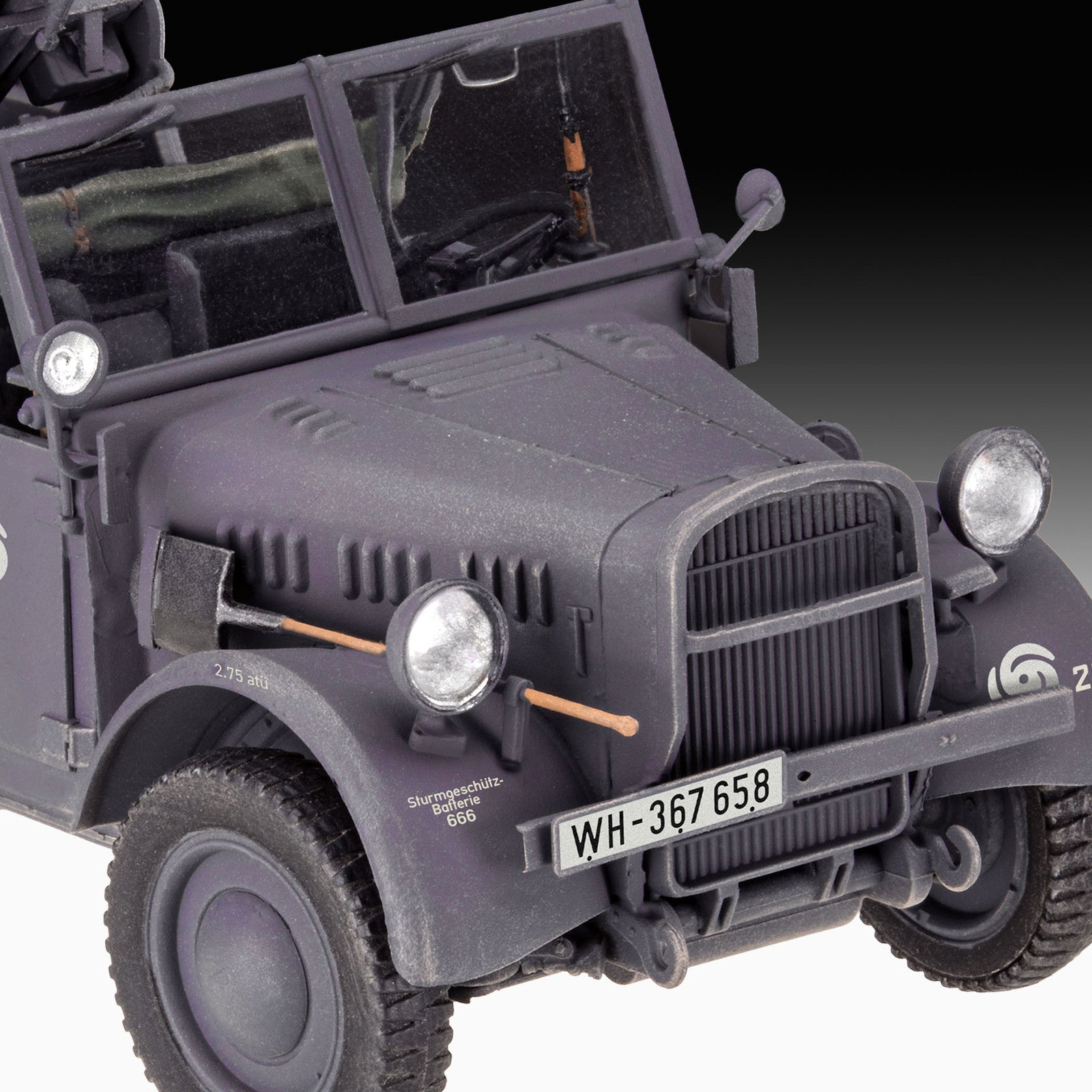 Revell le. gl. Einheits-PKW 4 Truck Model Kit German Military Alternate 2