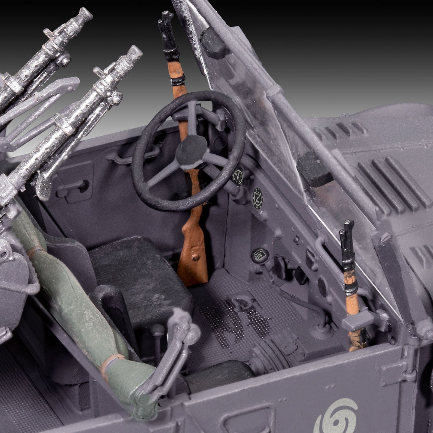 Revell le. gl. Einheits-PKW 4 Truck Model Kit German Military Alternate 5