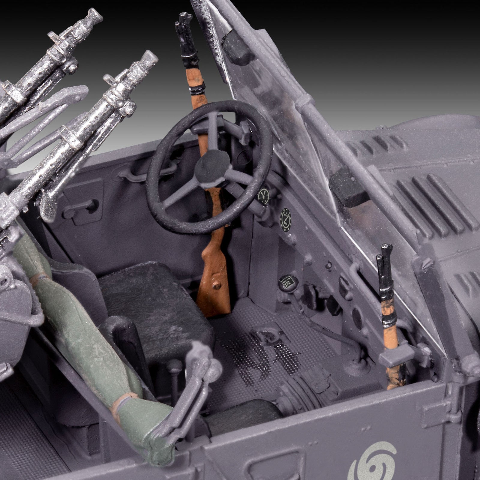 Revell le. gl. Einheits-PKW 4 Truck Model Kit German Military Alternate 5