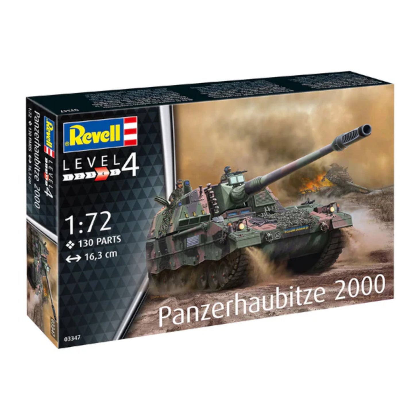 Revell Panzerhaubitze 2000 Tank Model Kit 1:72 German Bundeswehr Ukrainian 03347 Alternate 8