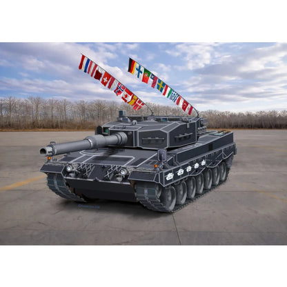 Revell Leopard 2A4 40th Anniversary Special Decoration Set Tank Model Kit 63368