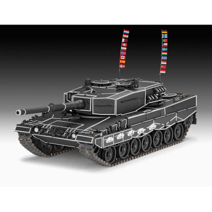 Revell Leopard 2A4 40th Anniversary Special Decoration Set Tank Model Kit 63368