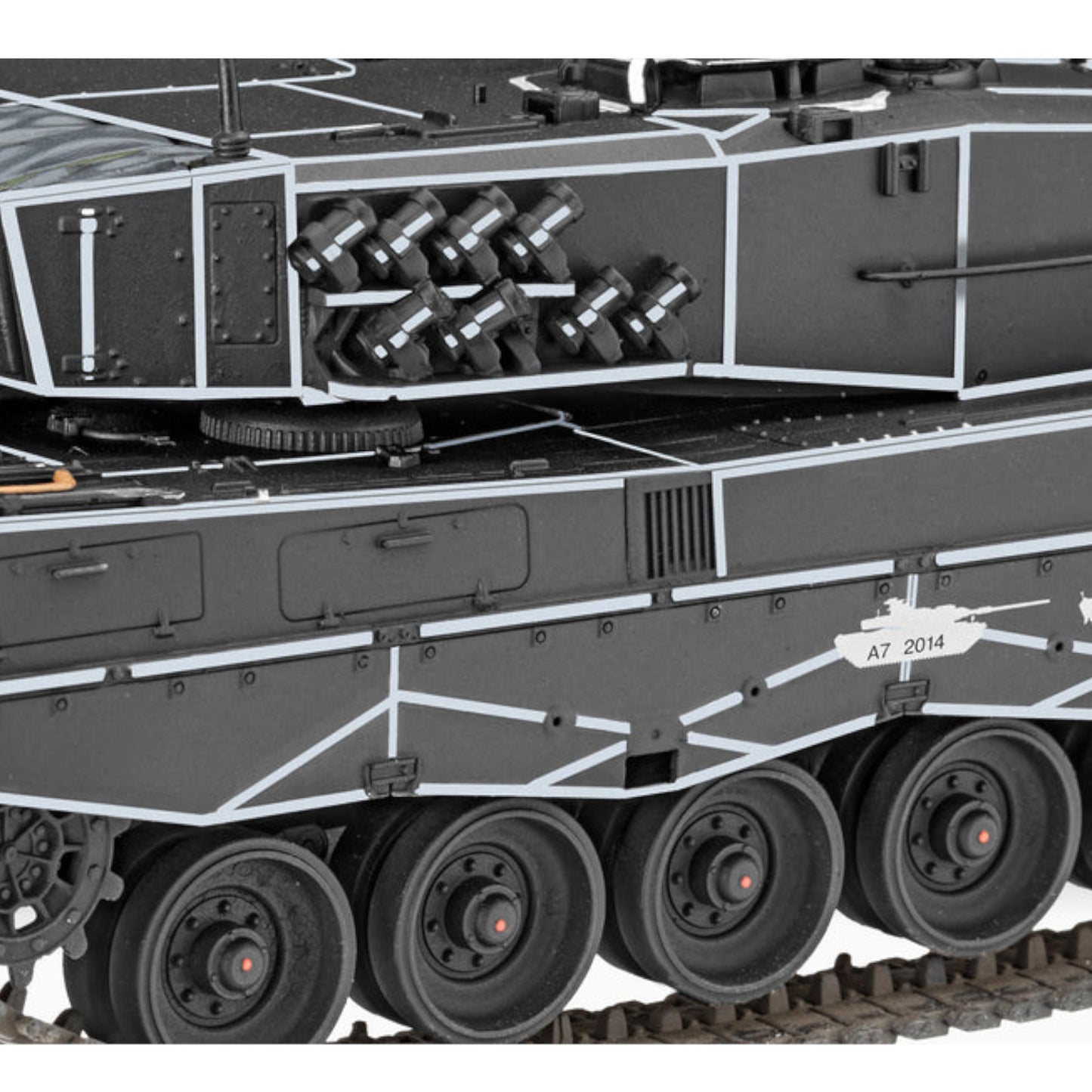 Revell Leopard 2A4 40th Anniversary Special Decoration Set Tank Model Kit 63368