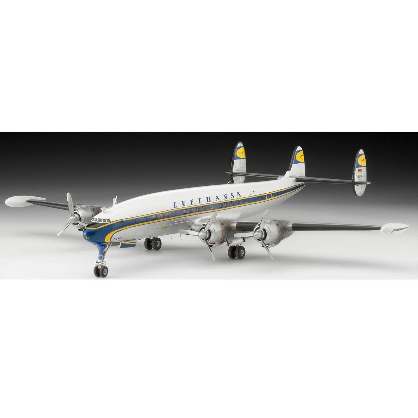 Revell Lockheed L-1049G Super Constellation Lufthansa Plane Model Kit 03745