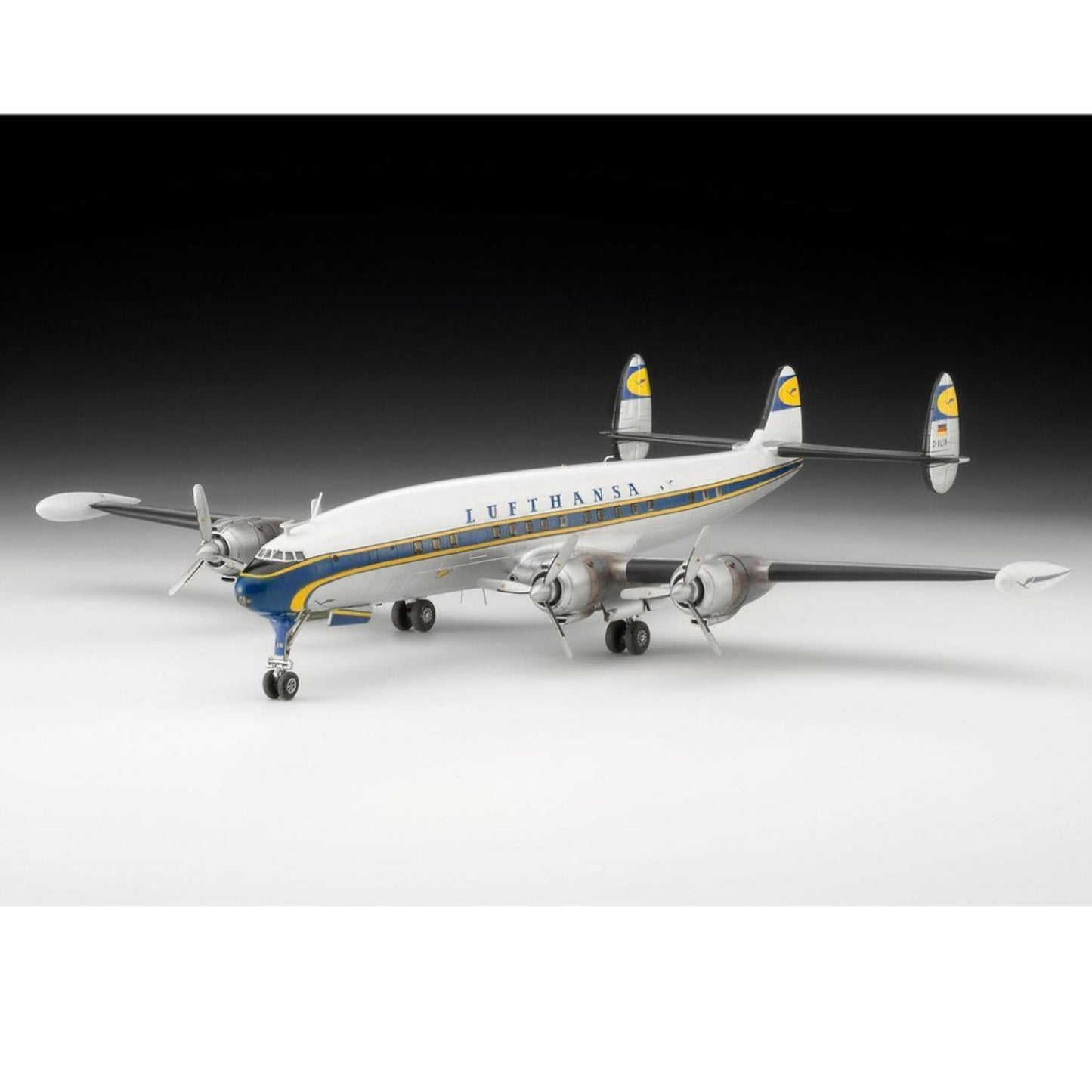 Revell Model Set Lockheed L.1049G Super Constellation Lufthansa Plane Model Kit 63745