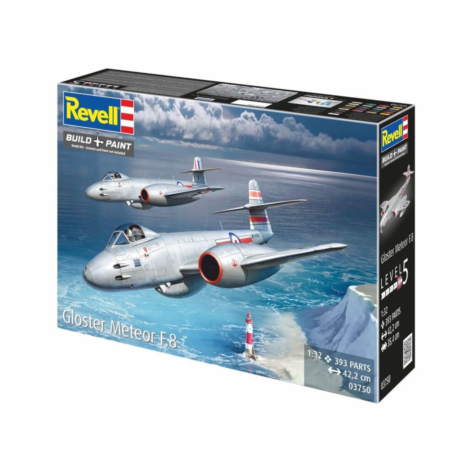 Revell Gloster Meteor F8 Plane Model Kit 03750 Alternate 2