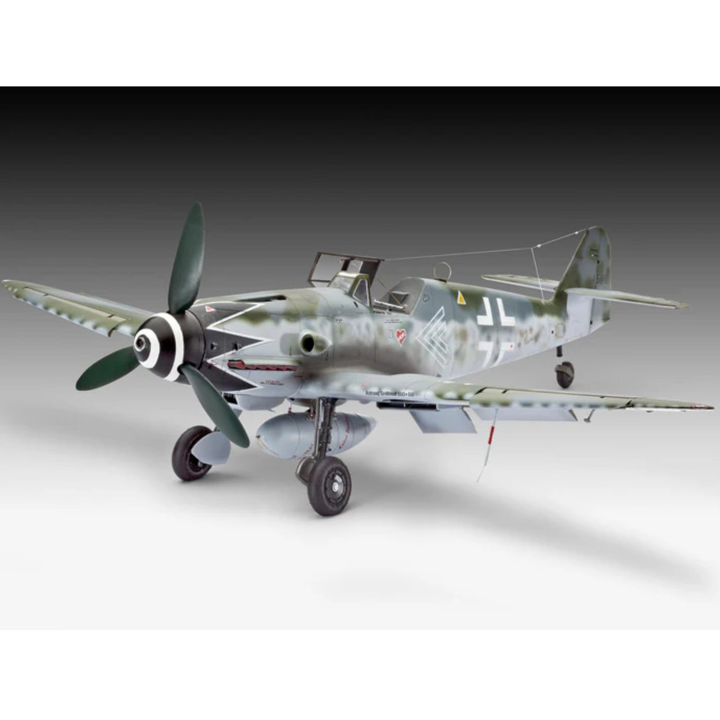 Revell Messerschmitt Bf109G-10 Erla WW2 Plane Model Kit 03752