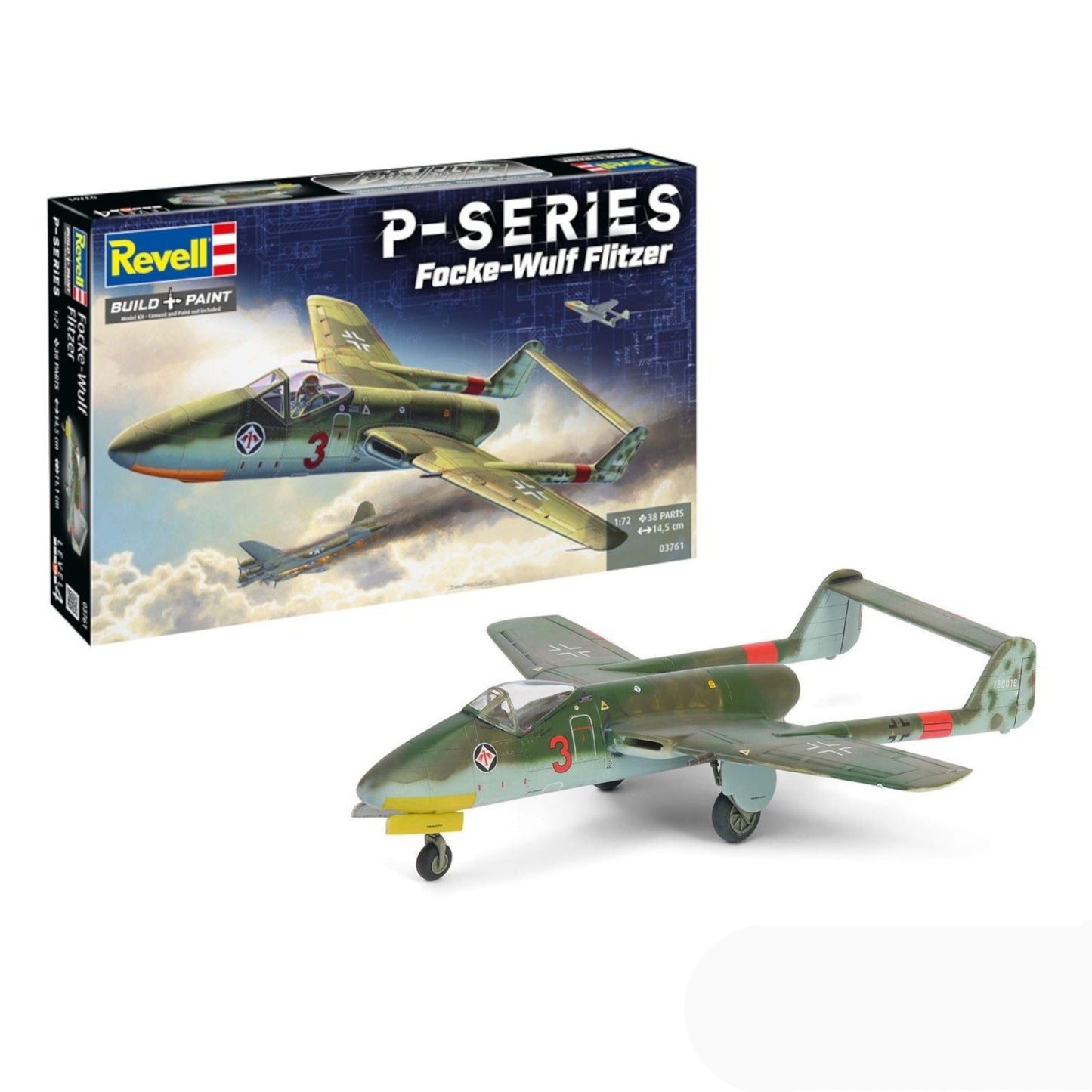 Revell Focke-Wulf TL Jager Flitzer Plane Model Kit 03761