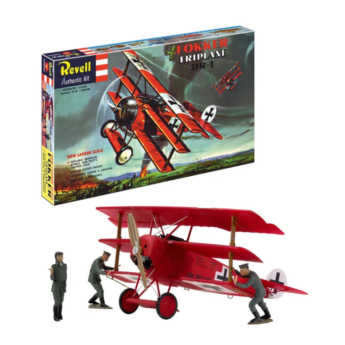 Revell Fokker Triplane DR1 1:28 Plane Model Kit 03762