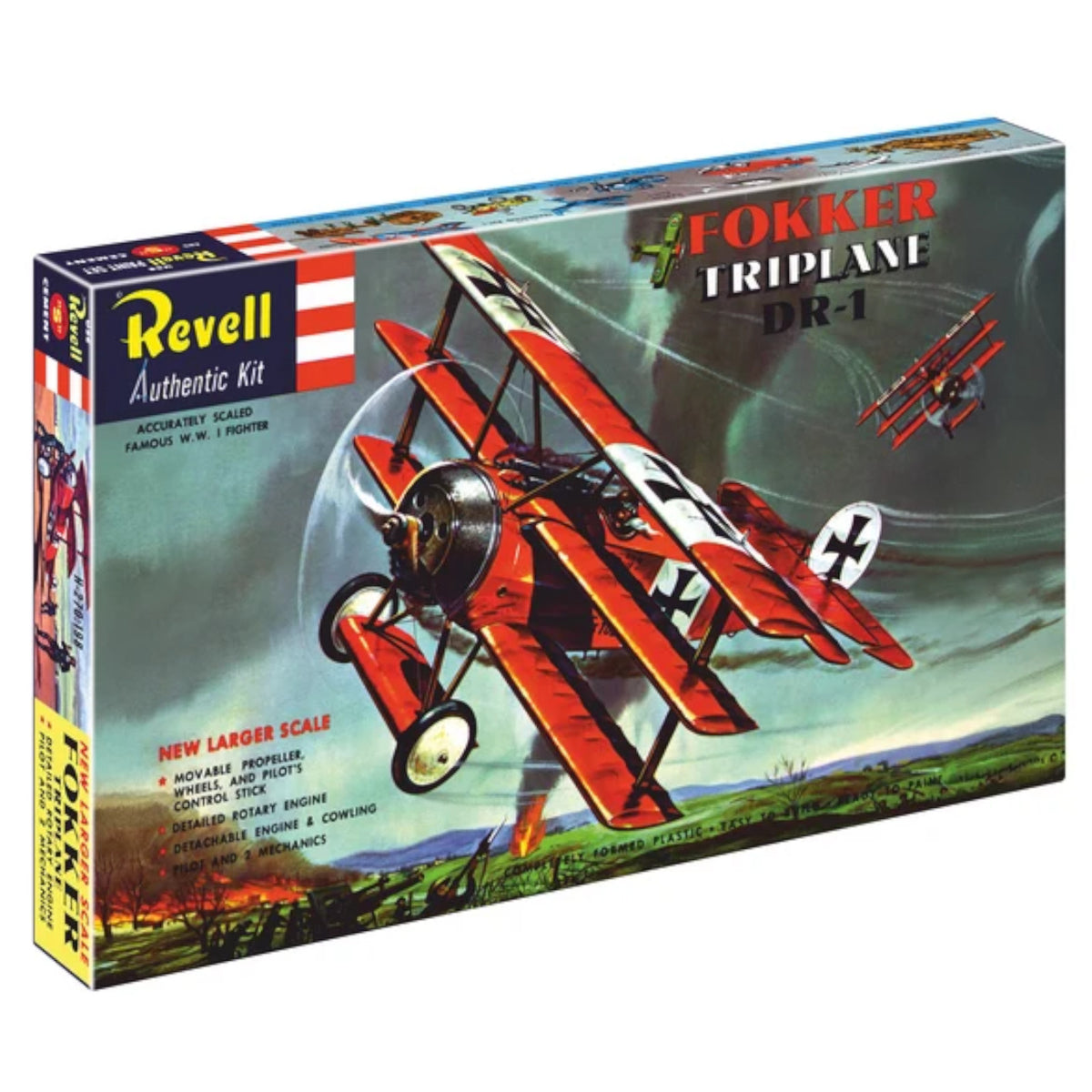 Revell Fokker Triplane DR1 1:28 Plane Model Kit 03762 Alternate 1