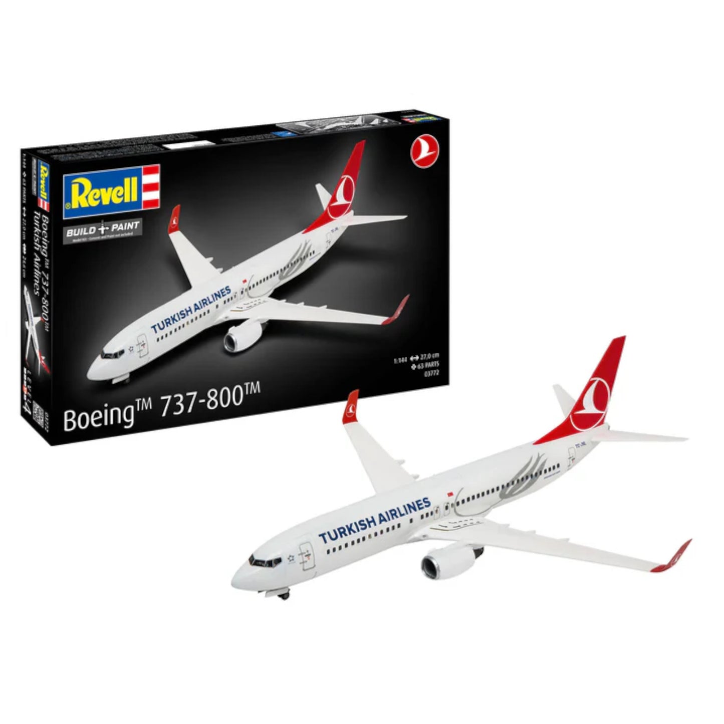 Revell Boeing 737-800 Turkish Airlines 03772 3D Puzzle