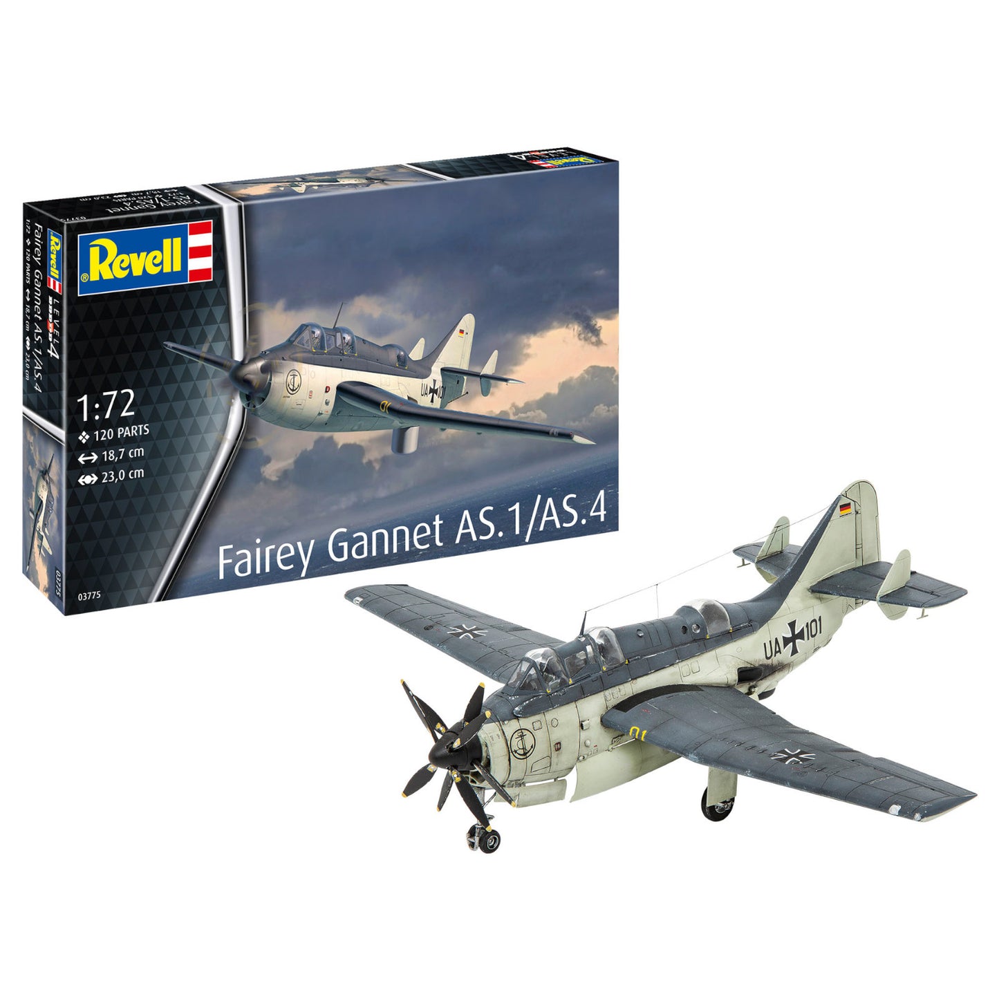 Revell Fairey Gannet AS.1/AS.4 Plane Model Kit 1:72
