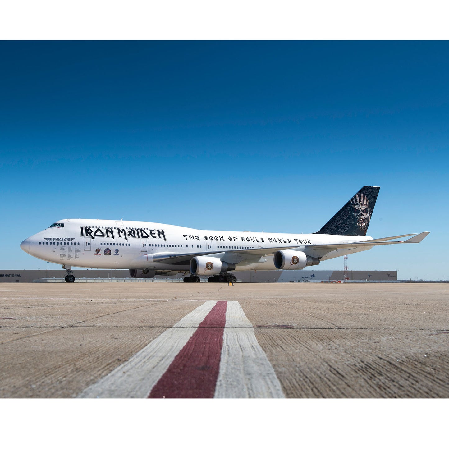 Revell Boeing 747-400 Iron Maiden "Ed Force One" Plane Model Kit 1:144 Alternate 1