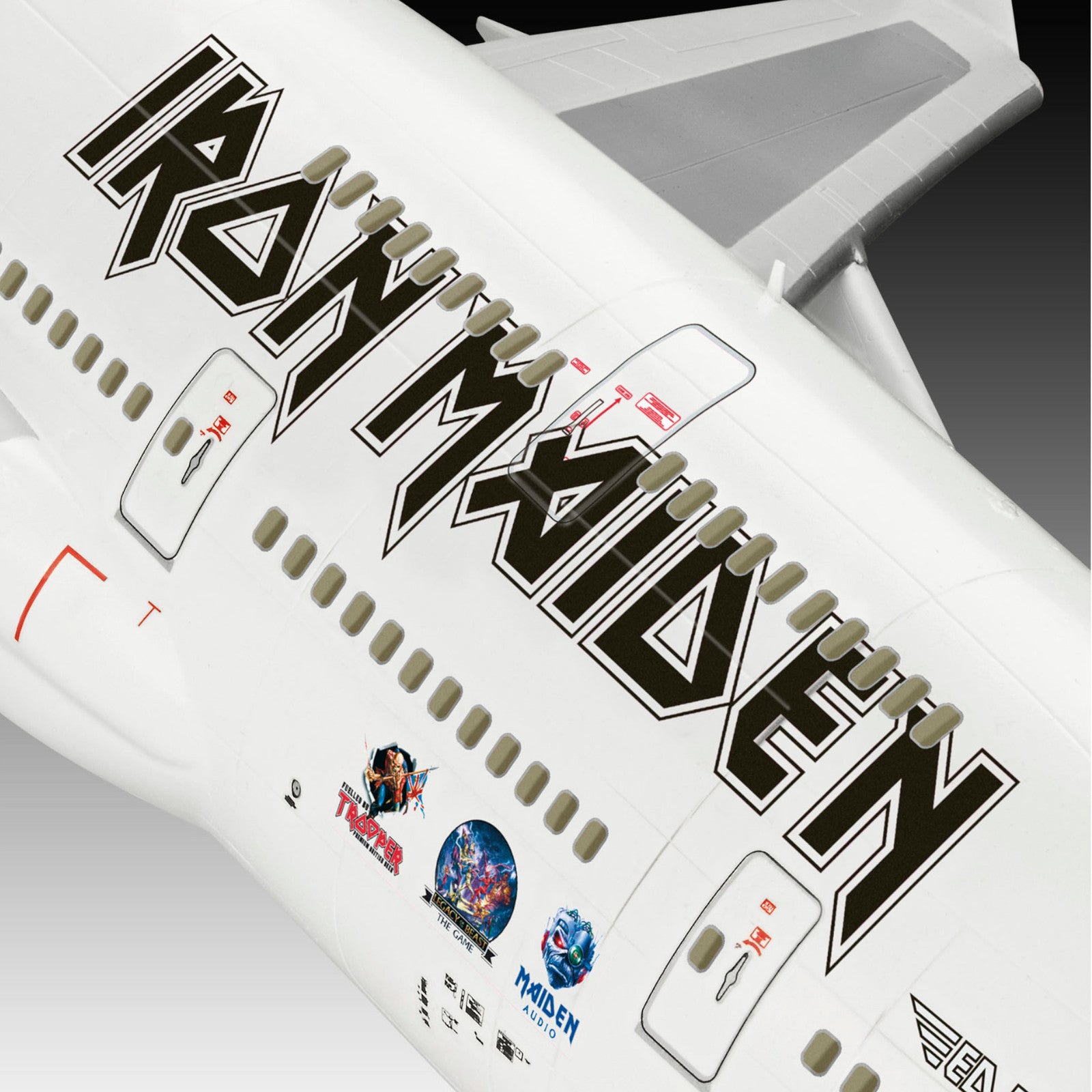 Revell Boeing 747-400 Iron Maiden "Ed Force One" Plane Model Kit 1:144 Alternate 4