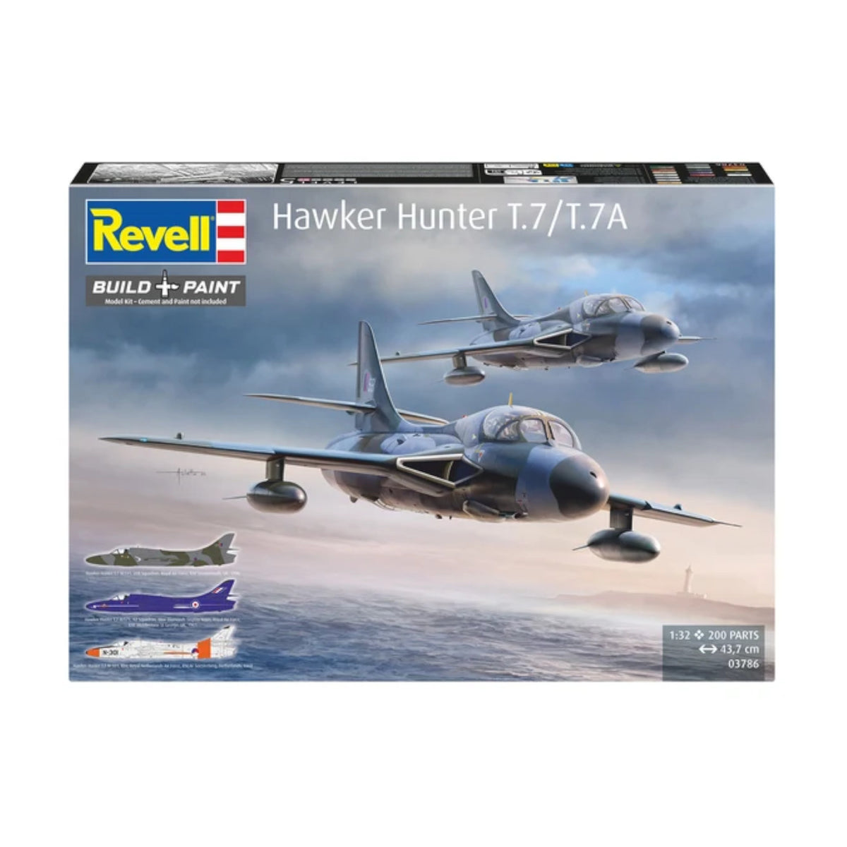 Revell Hawker Hunter T.7/T.7A Model Kit 03786