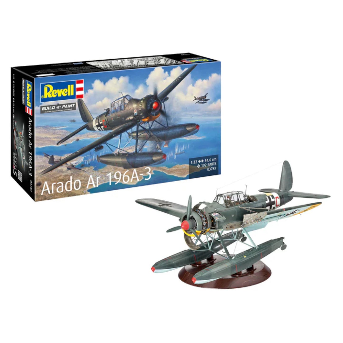Revell Arado Ar196A-3 Seaplane 03787 3D Puzzle
