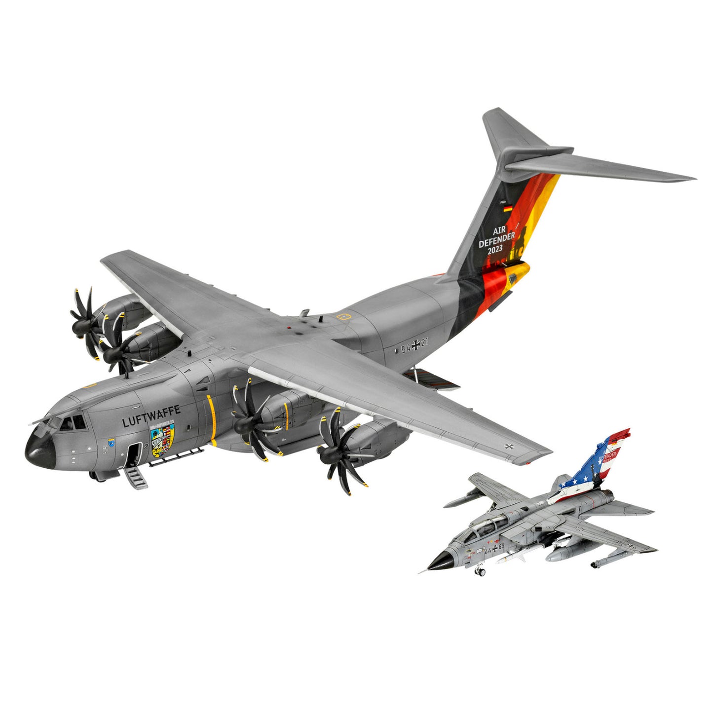 Revell Air Defender Set (Airbus A400M & Tornado) Plane Model Kit 1:145 Alternate 1