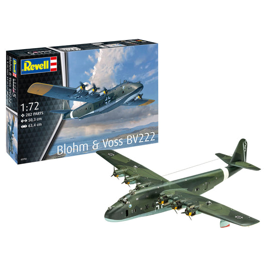 Revell Blohm & Voss BV222 Plane Model Kit 1:72
