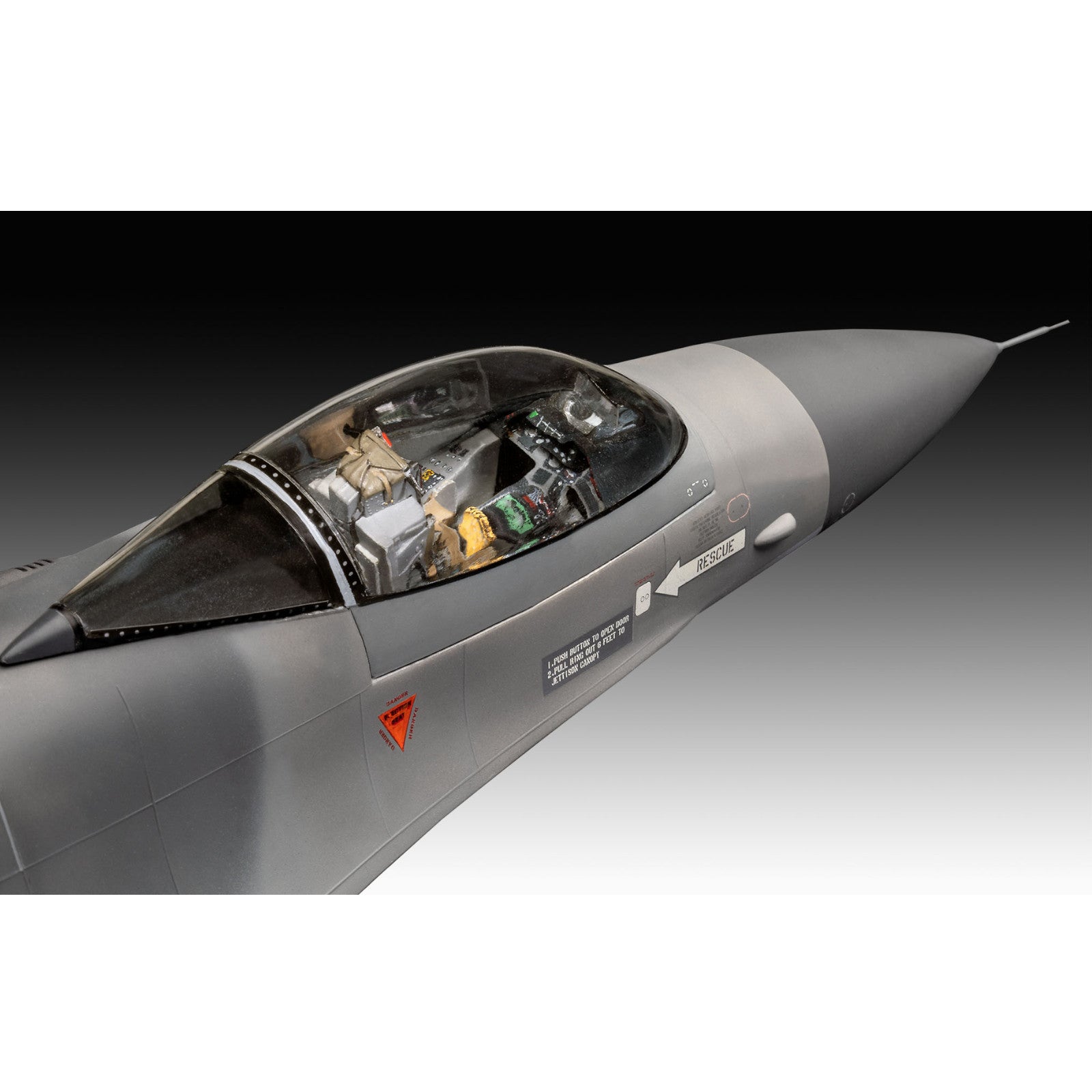 Revell F-16 Falcon 50th Anniversary Plane Model Kit 1:32 Alternate 3