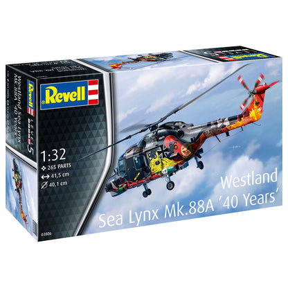 Revell Westland Sea Lynx Mk.88A (40 Years Special Edition Plane Model Kit 1:33