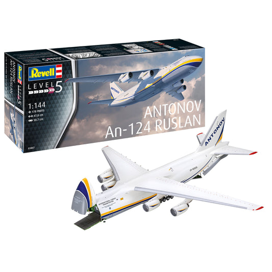 Revell Antonov An-124 "Ruslan" Plane Model Kit 1:144