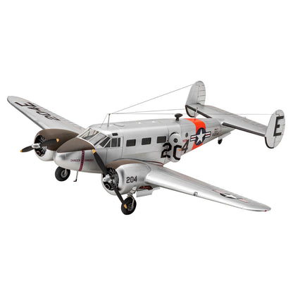Revell Model Set Beechcraft Model 18 Plane Model Kit Twin Beech Alternate 1