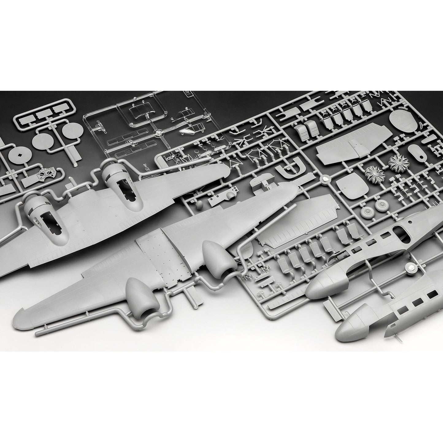 Revell Model Set Beechcraft Model 18 Plane Model Kit Twin Beech Alternate 6