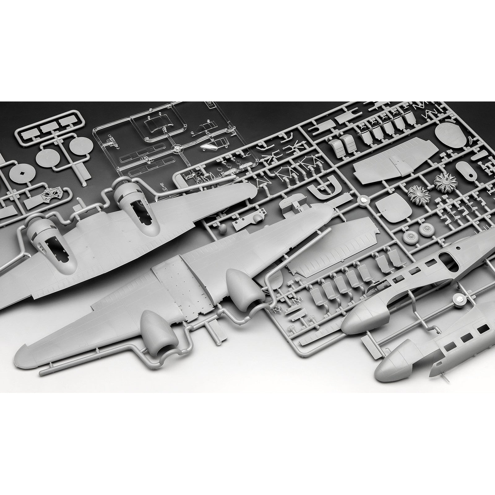 Revell Model Set Beechcraft Model 18 Plane Model Kit Twin Beech Alternate 6