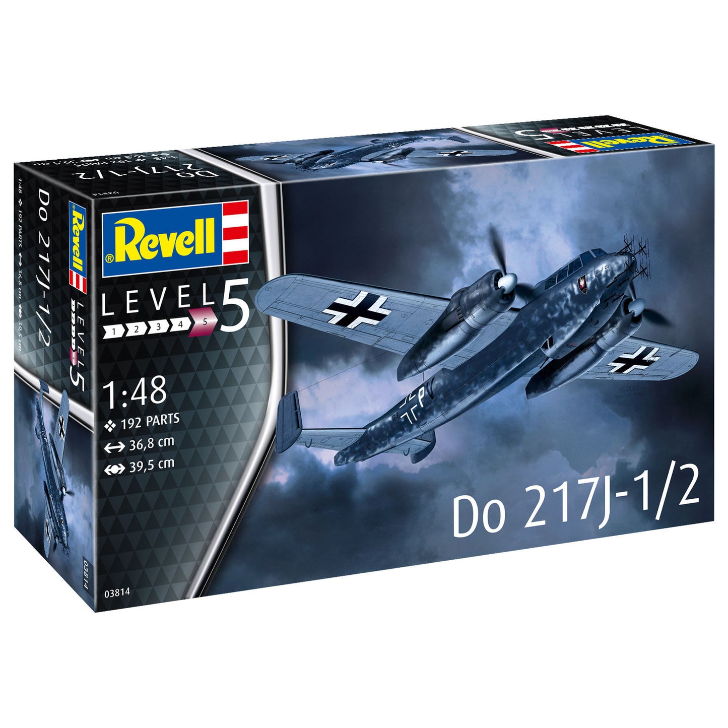 Revell Do 217J-1/2 Plane Model Kit German WW2 Night Fighter Alternate 8