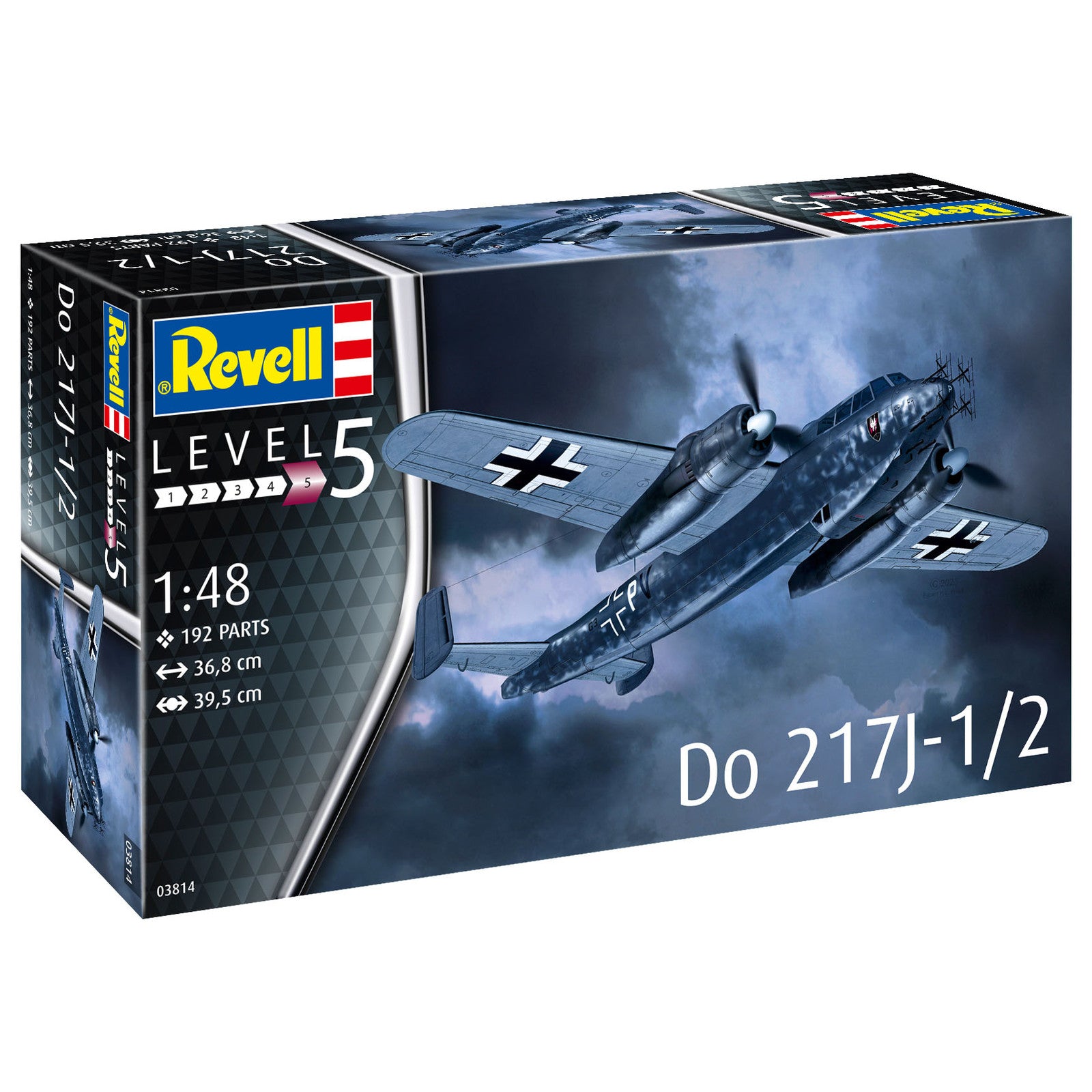 Revell Do 217J-1/2 Plane Model Kit German WW2 Night Fighter Alternate 8