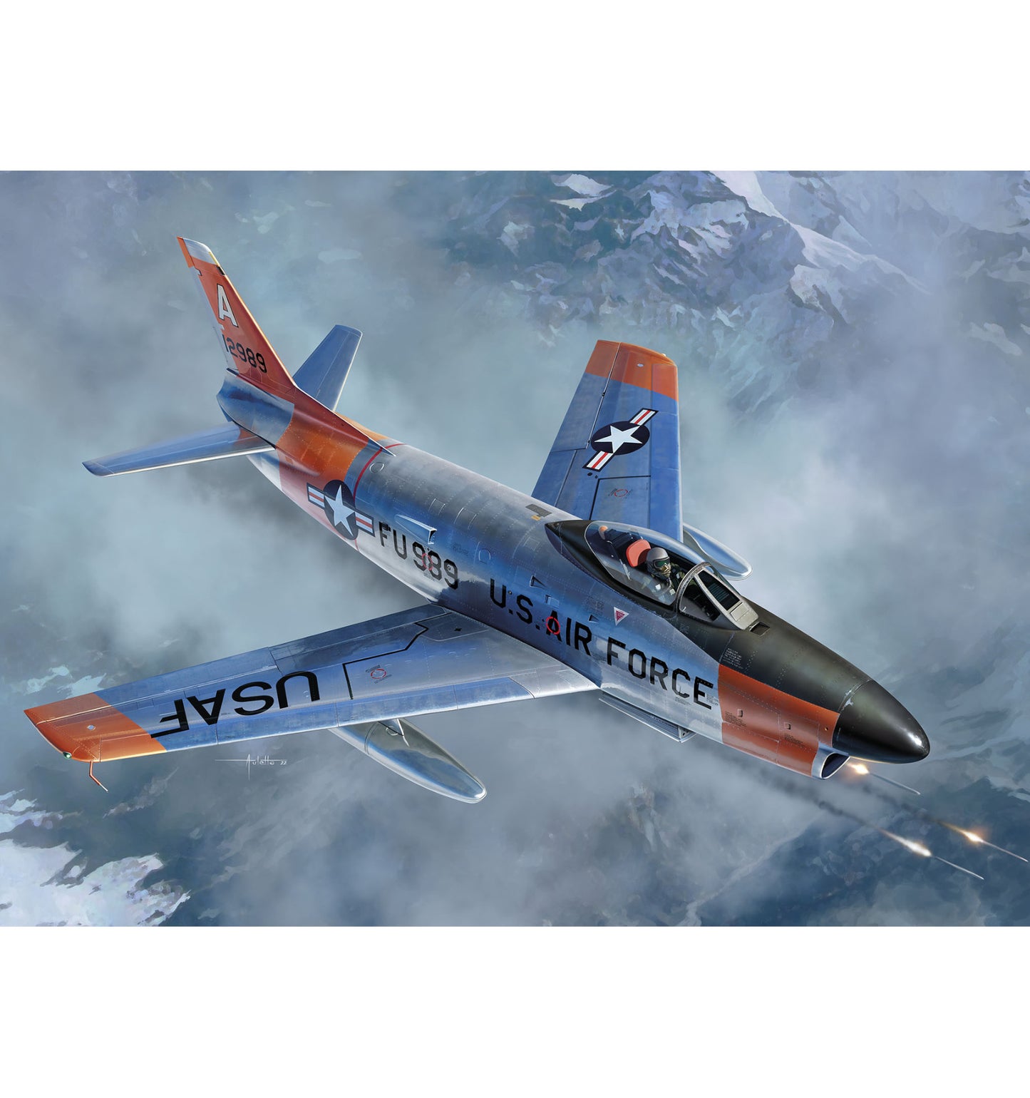 Revell F-86D Dog Sabre 1:48 Flugzeug-Modellbausatz