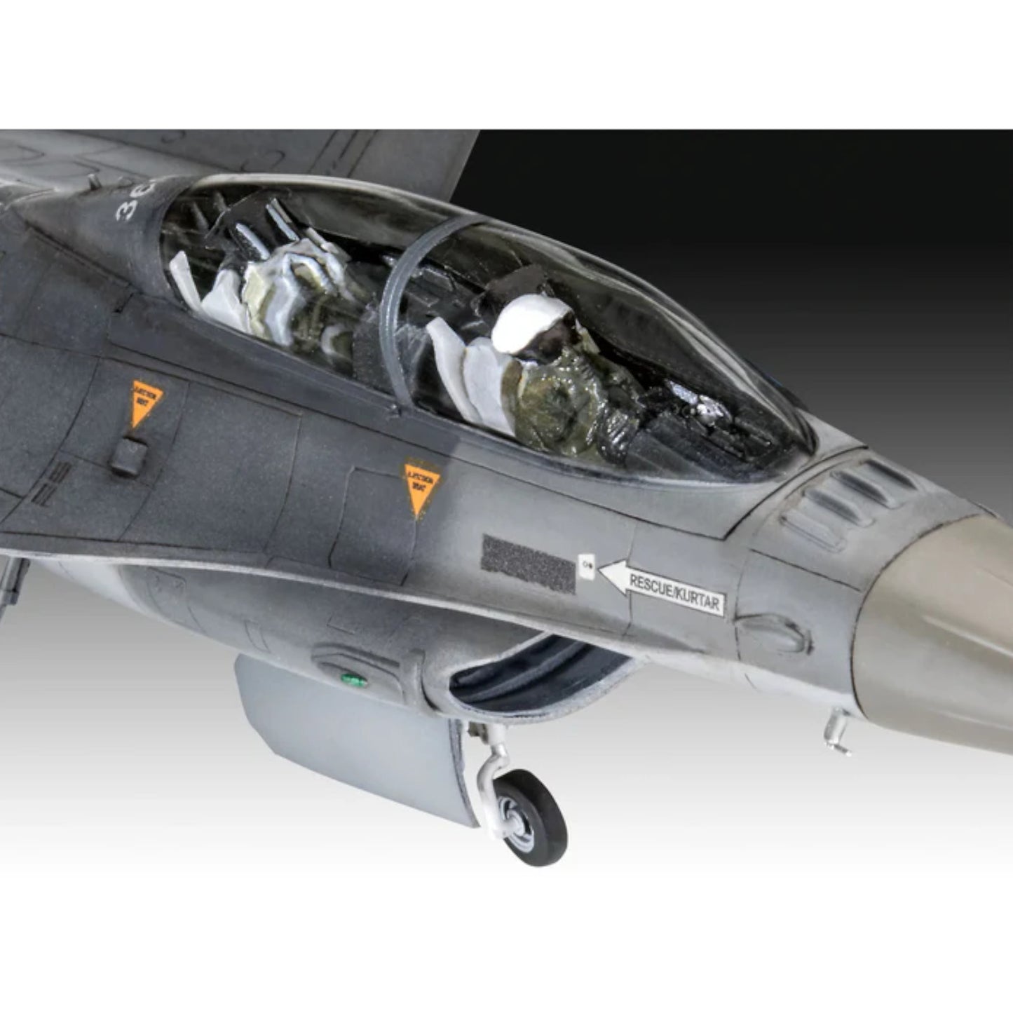 Revell Lockheed Martin F-16D Tigermeet 2014 Turkish Air Force Fighter Jet Model Kit 03844