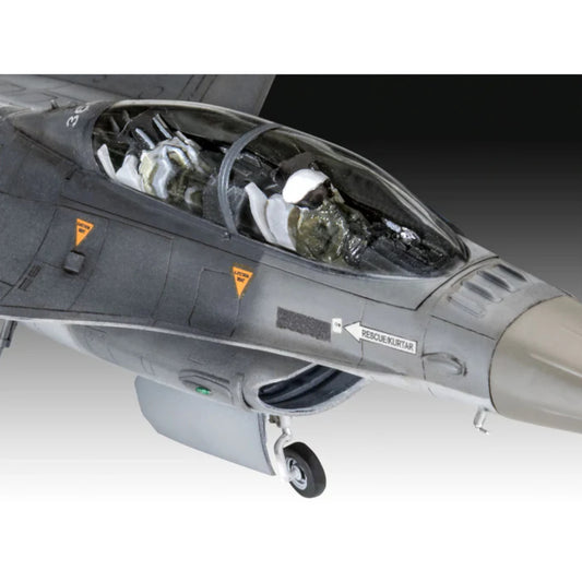 Revell Lockheed Martin F-16D Tigermeet 2014 Turkish Air Force Fighter Jet Model Kit 03844