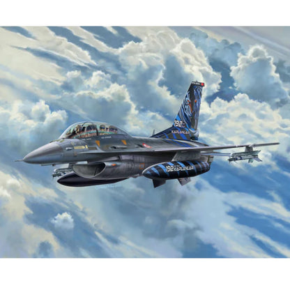 Revell Lockheed Martin F-16D Tigermeet 2014 Turkish Air Force Fighter Jet Model Kit 03844