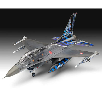 Revell Lockheed Martin F-16D Tigermeet 2014 Turkish Air Force Fighter Jet Model Kit 03844