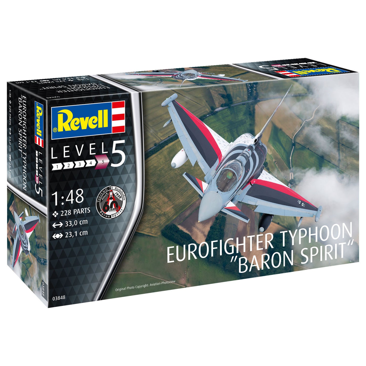 Revell Eurofighter Typhoon Baron Spirit 1:48 Flugzeug-Modellbausatz