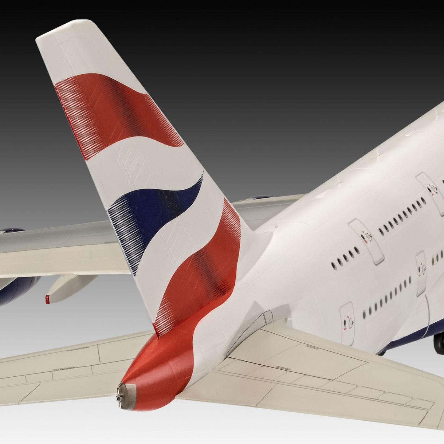 Revell Airbus A380-800 British Airways 1:144 Plane Model Kit Commercial 03922 Alternate 2