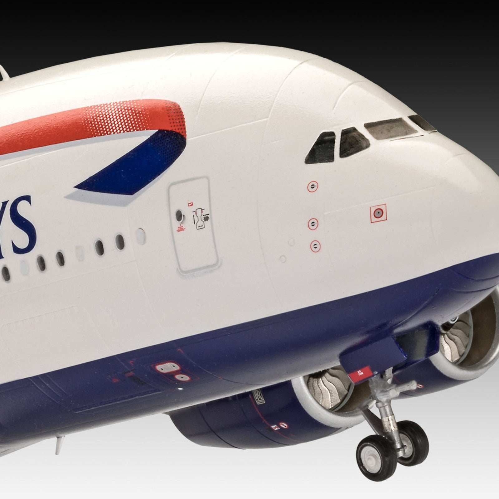 Revell Airbus A380-800 British Airways 1:144 Plane Model Kit Commercial 03922 Alternate 3