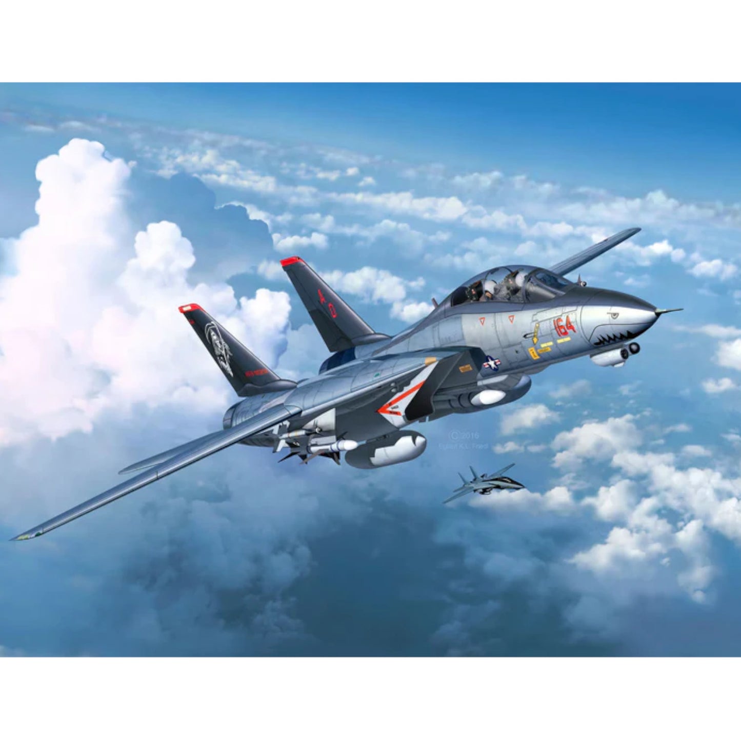 Revell Grumman F-14D Super Tomcat Fighter Jet Model Kit 03960