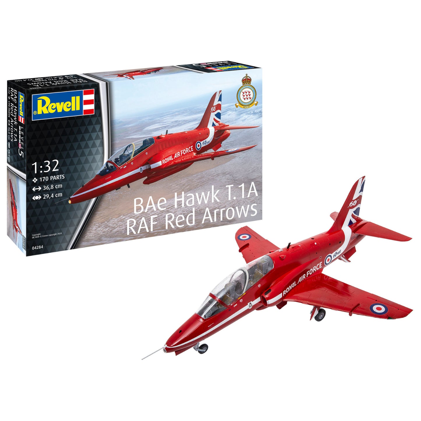 Revell BAe Systems Hawk T.1A "RAF Red Arrows" Jet Plane Model Kit 1:32