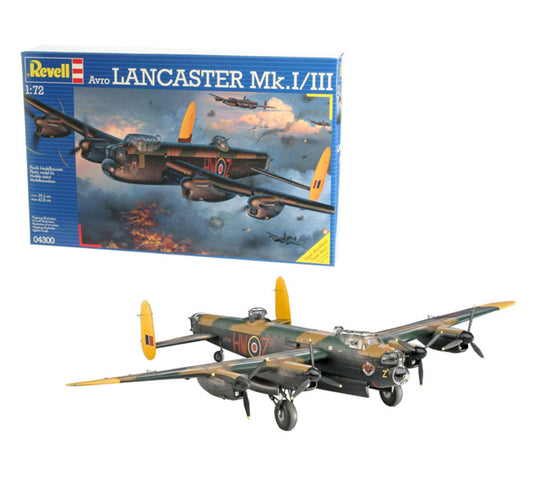 Revell Avro Lancaster Mk. I/III WW2 Bomber Aeroplane Model Kit 1:72