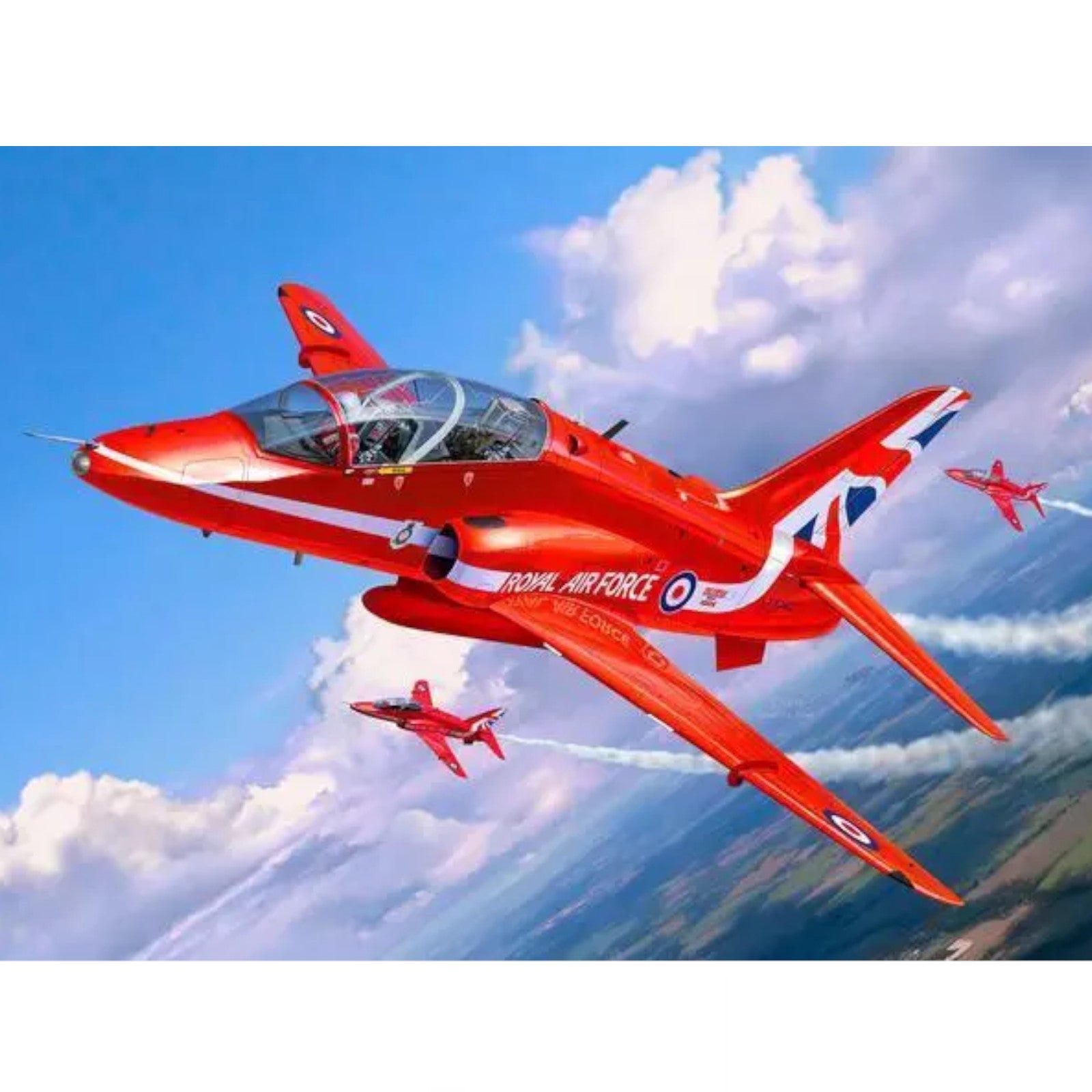 Revell Red Arrows BAE Hawk T.1 1:72 Plane Model Kit RAF Aerobatic Jet 04921 Alternate 3
