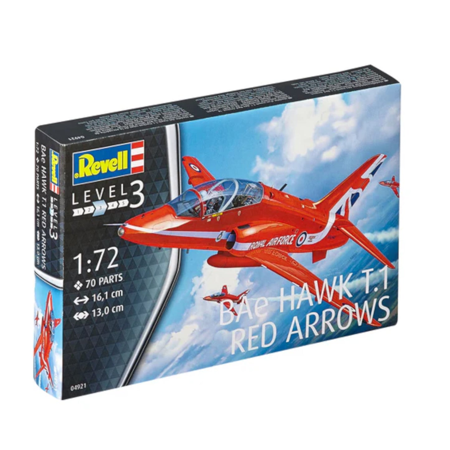 Revell Red Arrows BAE Hawk T.1 1:72 Plane Model Kit RAF Aerobatic Jet 04921