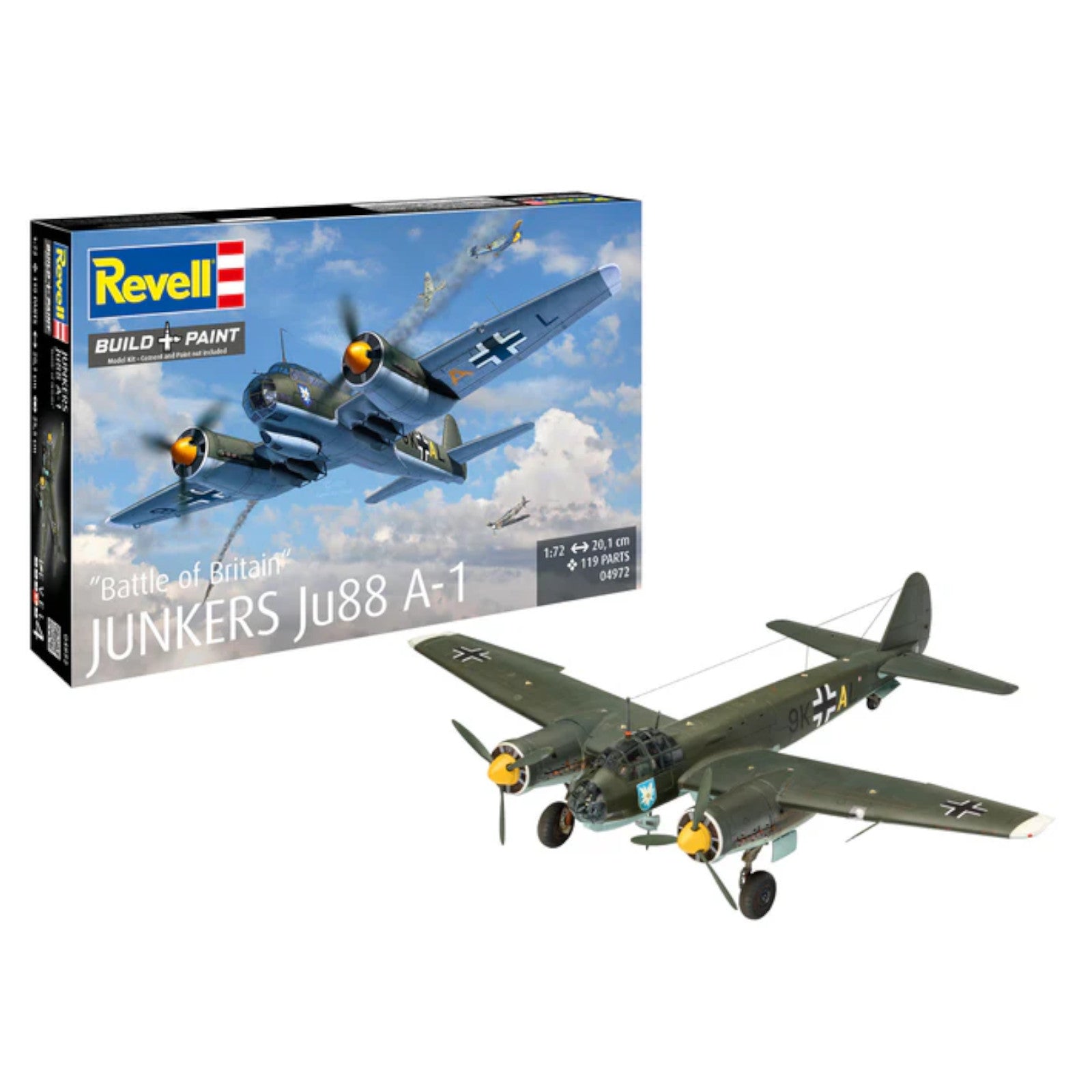 Revell Junkers Ju88 A-1 Battle of Britain 04972 3D Puzzle