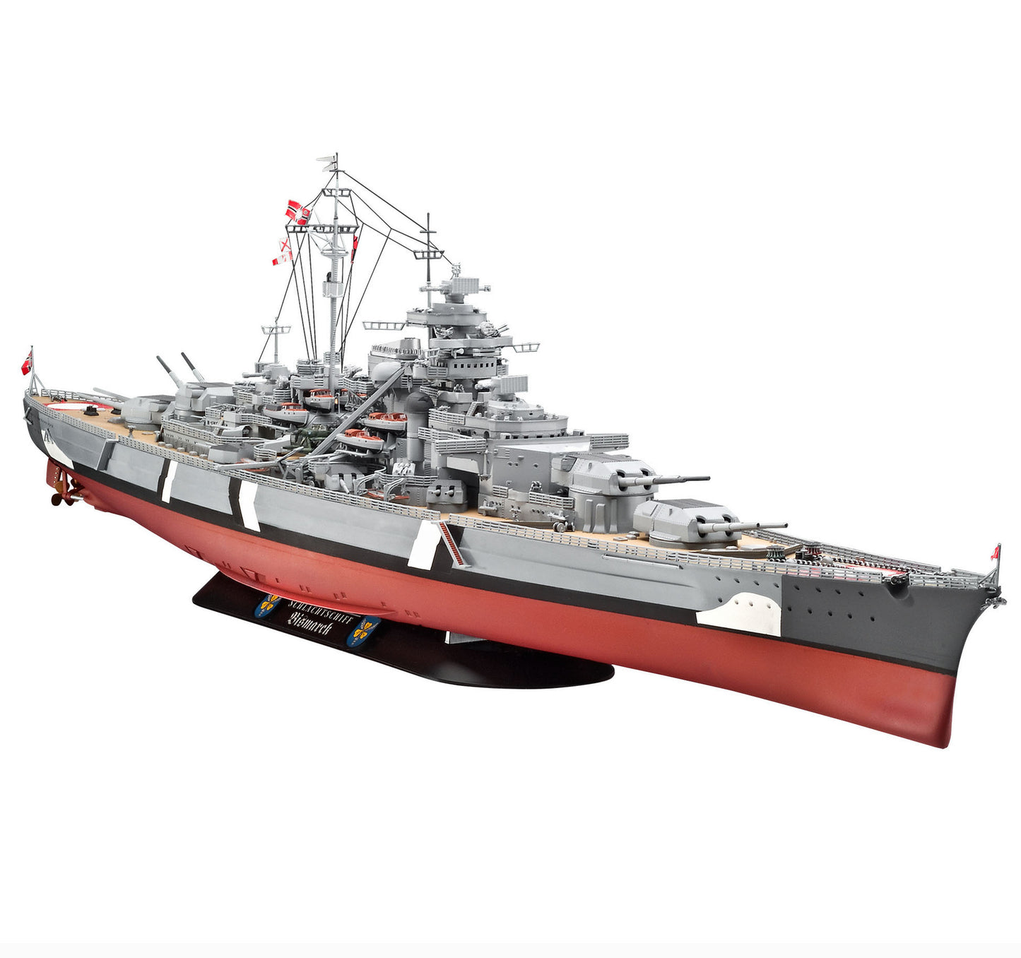 Revell Bismarck Battleship 1:350 Warship Model Kit WW2 German 05040 Alternate 4