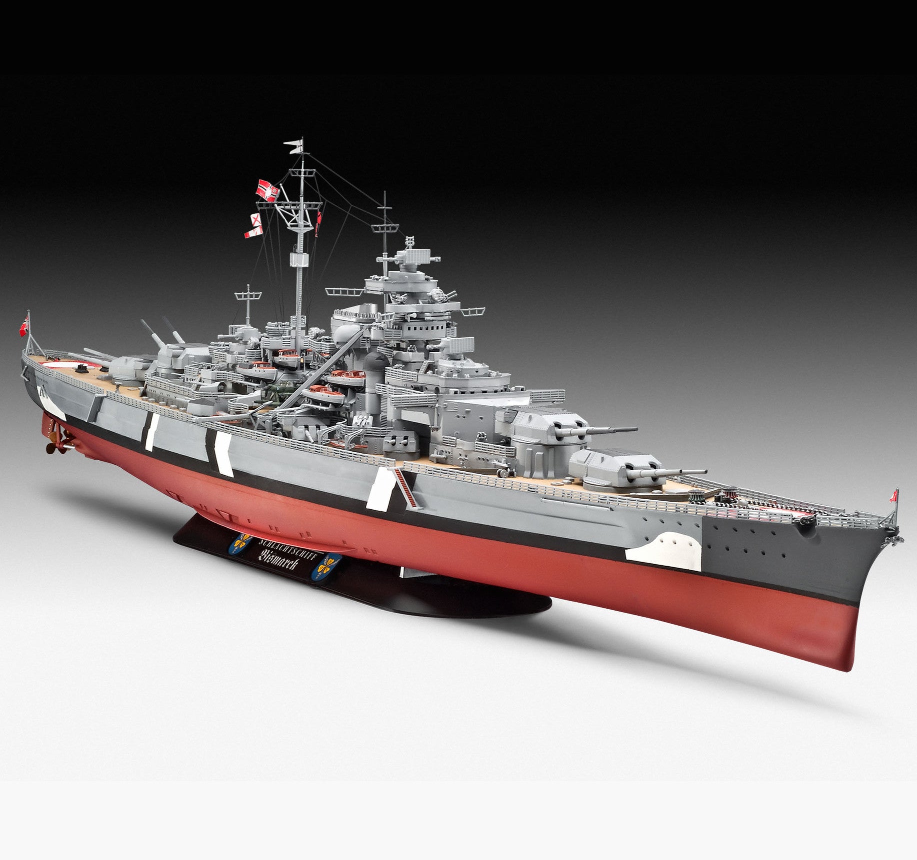 Revell Bismarck Battleship 1:350 Warship Model Kit WW2 German 05040 Alternate 1