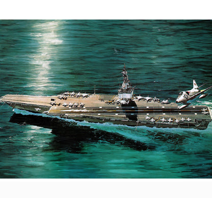 Revell U.S.S. Enterprise US Nuclear Aircraft Carrier Warship Model Kit