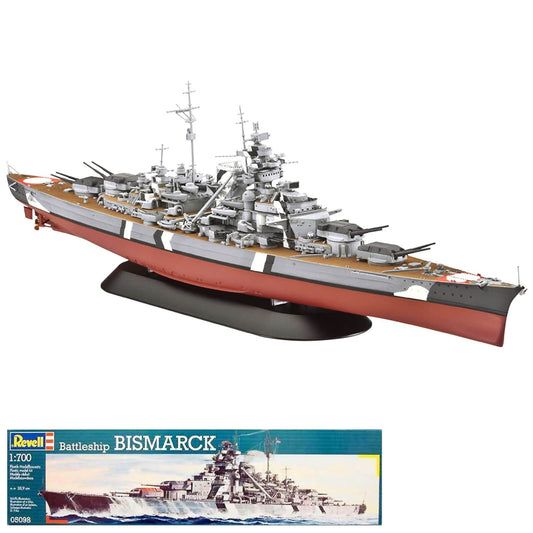 Revell Bismarck Battleship 1:700 Scale Ship Model Kit 05098
