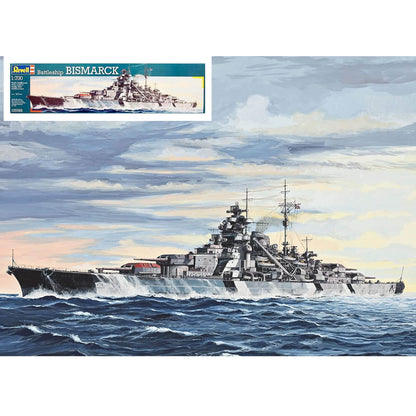 Revell Bismarck Battleship 1:700 Scale Ship Model Kit 05098
